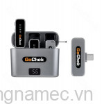 Micro thu âm không dây GoChek Ultra D cho điện thoại có dock sạc, lọc tiếng ồn