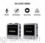 Mic thu âm không dây GoChek Ultra Plus A cho máy ảnh và điện thoại - Bộ 1 mic