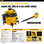 Máy hút bụi công nghiệp 4 chức năng khô/ướt/thổi và chuyển đổi thành máy thổi cầm tay Dewalt DXV234P