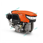 Đông cơ nổ chạy dầu Kubota ZT-155DIS