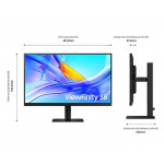 Màn hình Samsung ViewFinity S8 S80UD LS27D804UAEXXV 27 inch