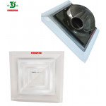 Quạt hút âm trần Soffnet ATS 600-1N khung 600mm (có ống)