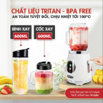 Máy Xay Sinh Tố Đa Năng Masuto Blender BL399B + Bình thể thao
