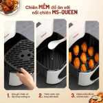 Nồi chiên không dầu Masuto MSQueen | 2 tầng đốt Trên/Dưới đối lưu