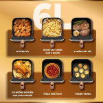 Nồi chiên không dầu 6L Masuto MSChef