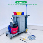 Xe đẩy dọn vệ sinh HiClean HC181
