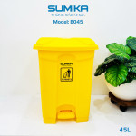 Thùng rác nhựa gia đình SUMIKA B045, dung tích 45L