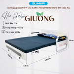 Giường xếp Sofa gấp gọn SUMIKA SKB180