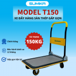Xe đẩy hàng sàn thép SUMIKA T150