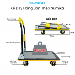 Xe đẩy hàng sàn thép SUMIKA T150