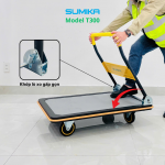 Xe đẩy hàng sàn thép SUMIKA T300