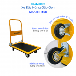 Xe đẩy hàng gấp gọn SUMIKA H150