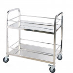 Xe đẩy thức ăn 2 tầng inox XDI75-2