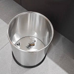 Thùng rác inox 2 lớp Ø22.5 (8L) HTI2L08