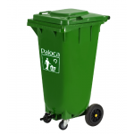 Thùng rác nhựa 120L ủ rác hữu cơ màu xanh Paloca HTN120C-G1