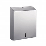 Hộp đựng giấy lau tay inox treo tường lớn HTKW-A41