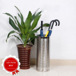 Sọt để ô dù inox trắng Poliva GOTL24-T