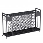 Giá để ô thép sơn đen 5 tầng GOT-6