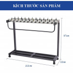 Kệ để ô dù có 24 khóa HTSCJ24