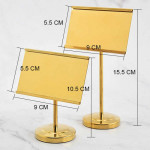 Bảng biểu để bàn 4 inch PTBG4