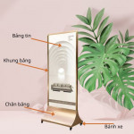 Bảng Standee inox vàng di động TQTAV01