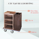 Xe dọn buồng phòng HTSX10-F