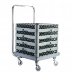 Xe đẩy khay Rack đựng ly, cốc, bát đĩa HTNXR
