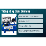 Máy nén khí không dầu giảm âm Wing TW-OF750-30L