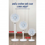 Quạt cây 18 Inch Nineshield KB-1901R bản điện tử