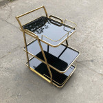Xe phục vụ rượu cao cấp vàng XDR-V
