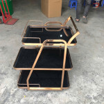 Xe phục vụ rượu cao cấp hồng đồng XDR-H