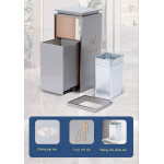 Thùng rác sảnh không gạt tàn HTIV02