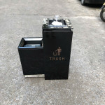 Thùng rác sảnh có gạt tàn HTIV01-GT