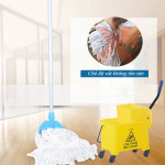 Xe vắt nước lau nhà 1 xô 20L màu vàng HT08068-Y
