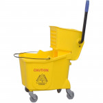 Xe vắt nước lau nhà 1 xô 32L màu vàng HT08080