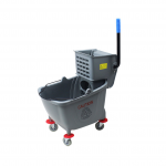 Xe vắt nước lau nhà 1 xô 32L màu ghi HT08082