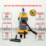 Máy hút bụi công nghiệp MaxPower MP-30L (thùng nhựa)