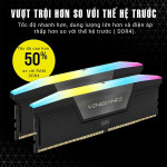 Ram Corsair VENGEANCE RGB 32GB (2x16GB) DDR5 bus 5600MHz White (CMH32GX5M2B5600C40W)