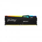 RAM PC Kingston FURY Beast RGB 32GB (1x32GB) DDR5 6000Mhz (KF560C36BBE2A-32) (AMD EXPO+INTEL XMP)