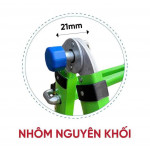 Thang nhôm rút lồng khóa đúc Benboo 6 bậc