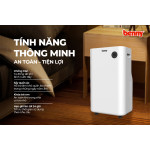 Máy hút ẩm kèm lọc không khí Benny BDH-201BLACK