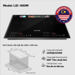 Bếp từ đôi Livotec LID-980M