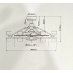 Quạt trần Magari BFC22QUEEN