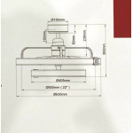 Quạt trần Magari BFC22KING