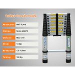 Thang nhôm rút đơn Nikita NKT-TL410