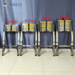 Thang nhôm rút đơn Nikita ALU40 khoảng cách bậc 40cm chống trượt TY-390