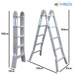 Thang nhôm khóa tự động Nikita Nika15
