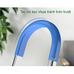 Thang ghế khung nhôm bậc nhôm màu xanh Nikita DL06