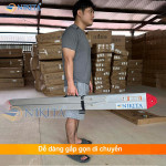 Thang ghế gấp gọn tiện dụng Nikita GZT603